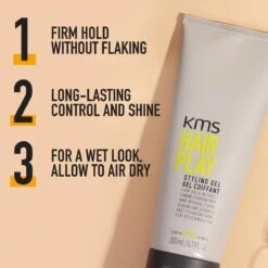 KMS HairPlay Styling Gel 200ml -Schwarzkopf Winkel 4044897370125 2