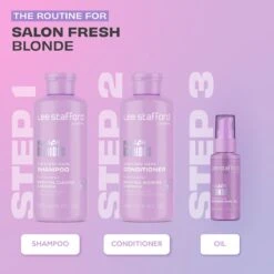 Lee Stafford Bleach Blondes Everyday Care Golden Girl Oil 50ml -Schwarzkopf Winkel copy of leestafford everydaycare oil carousel routine