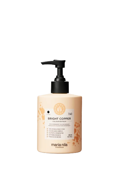 Maria Nila Colour Refresh Bright Copper 7.40 300ml Maria Nila Colour Refresh Bright Copper 7.40 300ml -Schwarzkopf Winkel img cr 3704 bright copper 300 ml removebg preview