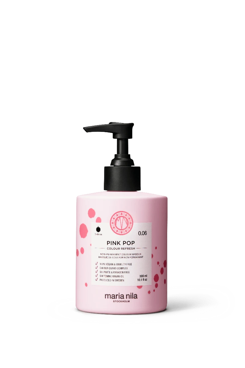 Maria Nila Colour Refresh Pink Pop 0,06 300ml Maria Nila Colour Refresh Pink Pop 0,06 300ml -Schwarzkopf Winkel img cr 3708 pink pop 300 ml