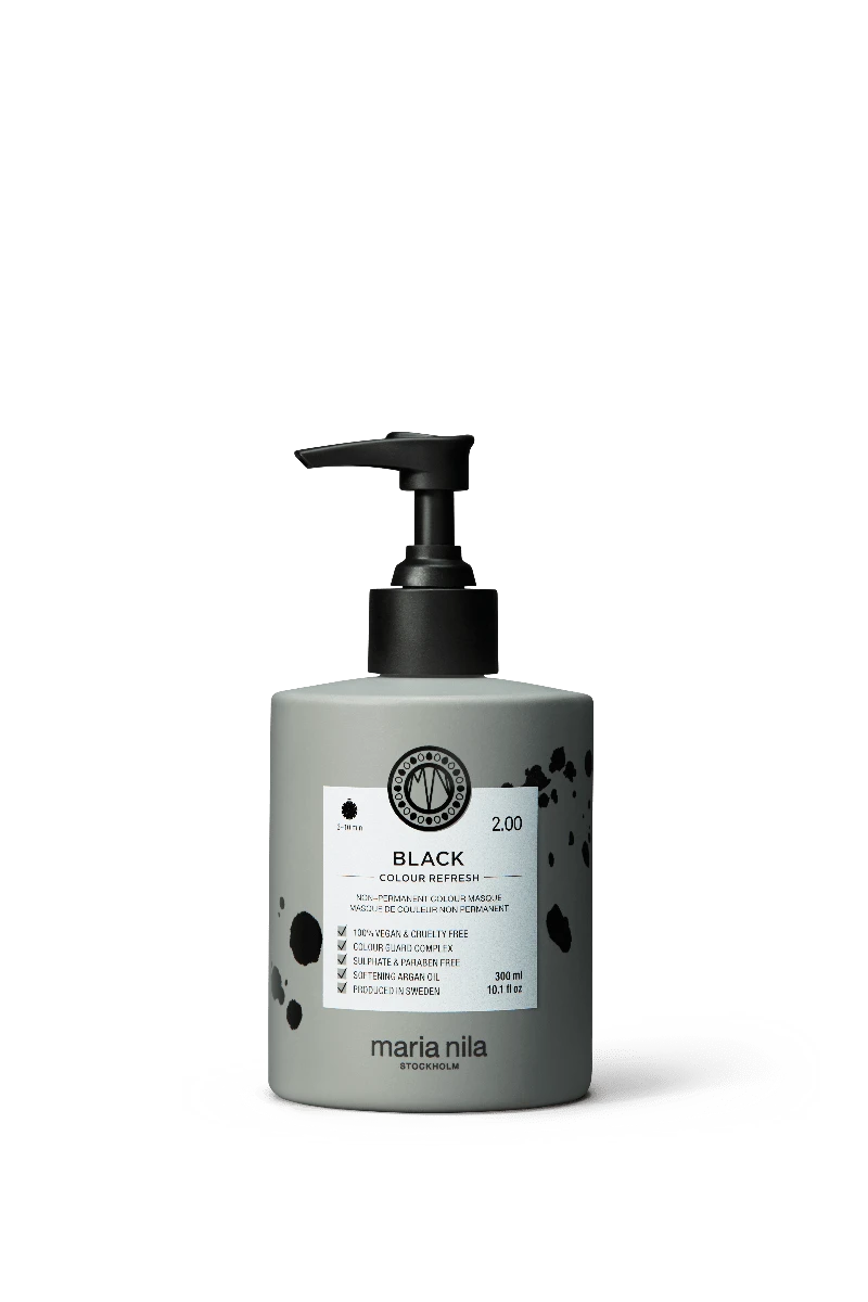 Maria Nila Colour Refresh Black 2,00 300ml Maria Nila Colour Refresh Black 2,00 300ml -Schwarzkopf Winkel img cr 3711 black 300 ml
