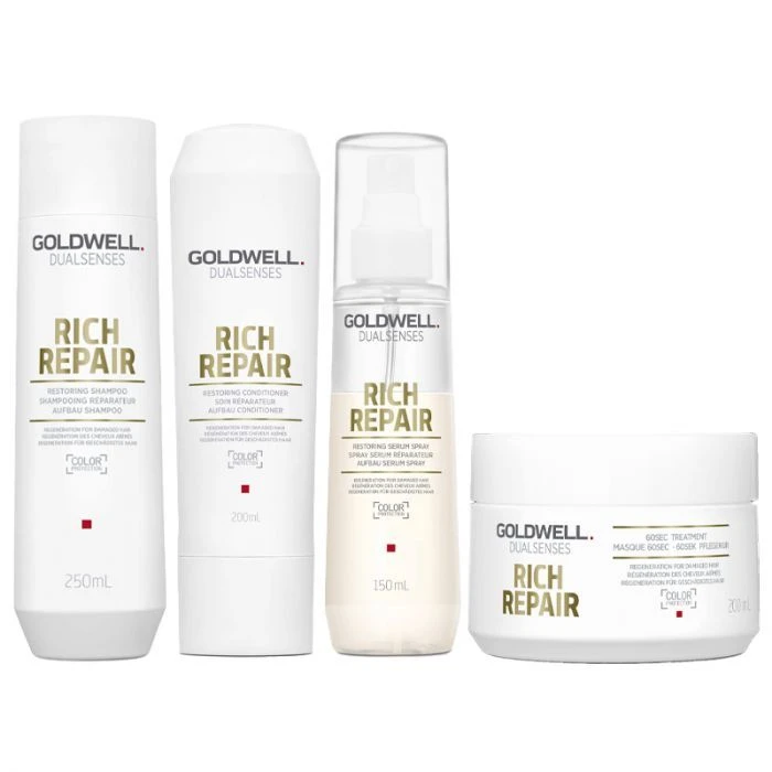 Droog haar pakket Goldwell Dualsenses Rich Repair Droog Haar Pakket Goldwell Dualsenses Rich Repair -Schwarzkopf Winkel kap gwrich 1