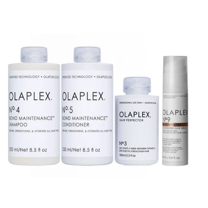 Beschadigd haar pakket Olaplex No.3 + 4 + 5 + 9 Beschadigd Haar Pakket Olaplex No.3 + 4 + 5 + 9 -Schwarzkopf Winkel