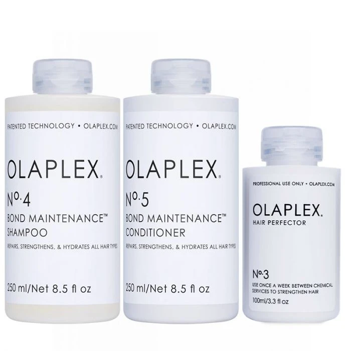 Beschadigd haar pakket Olaplex No.3 + 4 + 5 Beschadigd Haar Pakket Olaplex No.3 + 4 + 5 -Schwarzkopf Winkel