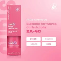 Lee Stafford For The Love Of Curls Frizz Taming Shine Oil 50ml -Schwarzkopf Winkel leestafford fortheloveofcurls frizzoilbox fop shopify 9c927df3 fb91 49d7 bca3 c1687d737232 990x