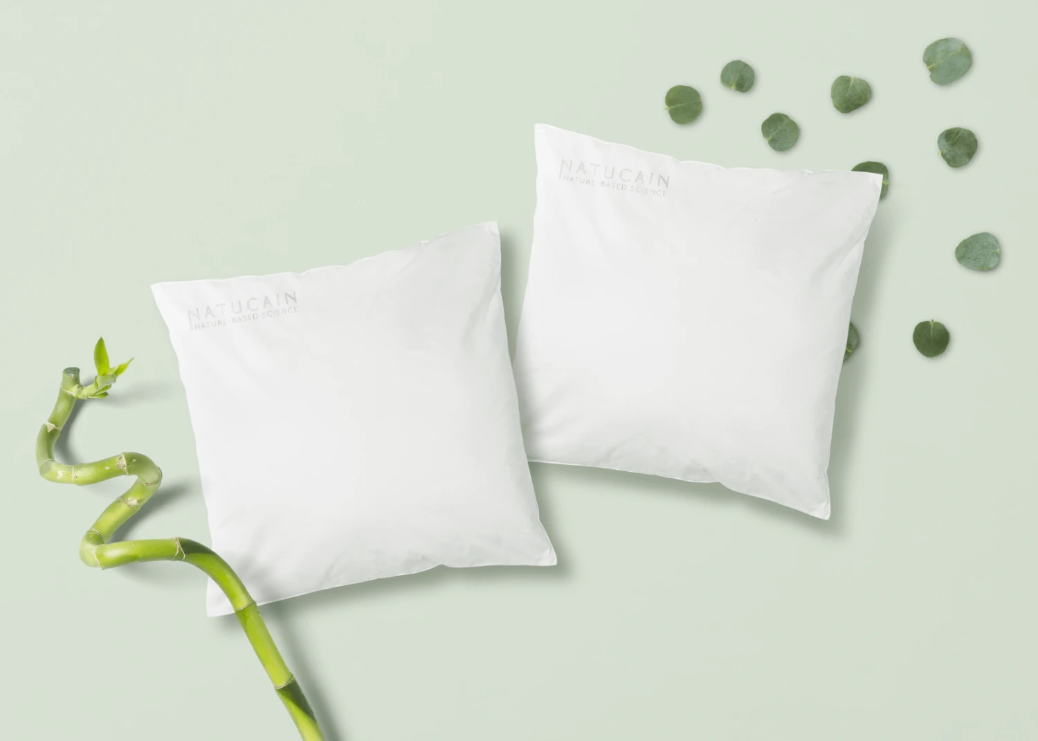 Natucain Silky Bamboo Kussensloop 80x80cm Natucain Silky Bamboo Kussensloop 80x80cm -Schwarzkopf Winkel nc pillow cover 2 1