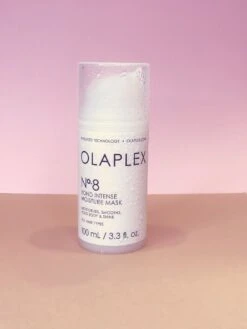 Beschadigd Haar Pakket Olaplex No.0 + 3 + 4 + 4P + 5 + 6 + 7 + 8 -Schwarzkopf Winkel no.8 pink 4