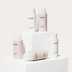 OASE Hair Thickening Shampoo + Conditioner 250ml -Schwarzkopf Winkel oase hair thickening shampoo 300ml sfeerfoto flessen 2