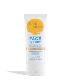 Bondi Sands Sunscreen Face Lotion SPF 50+ Fragrance Free 75ml