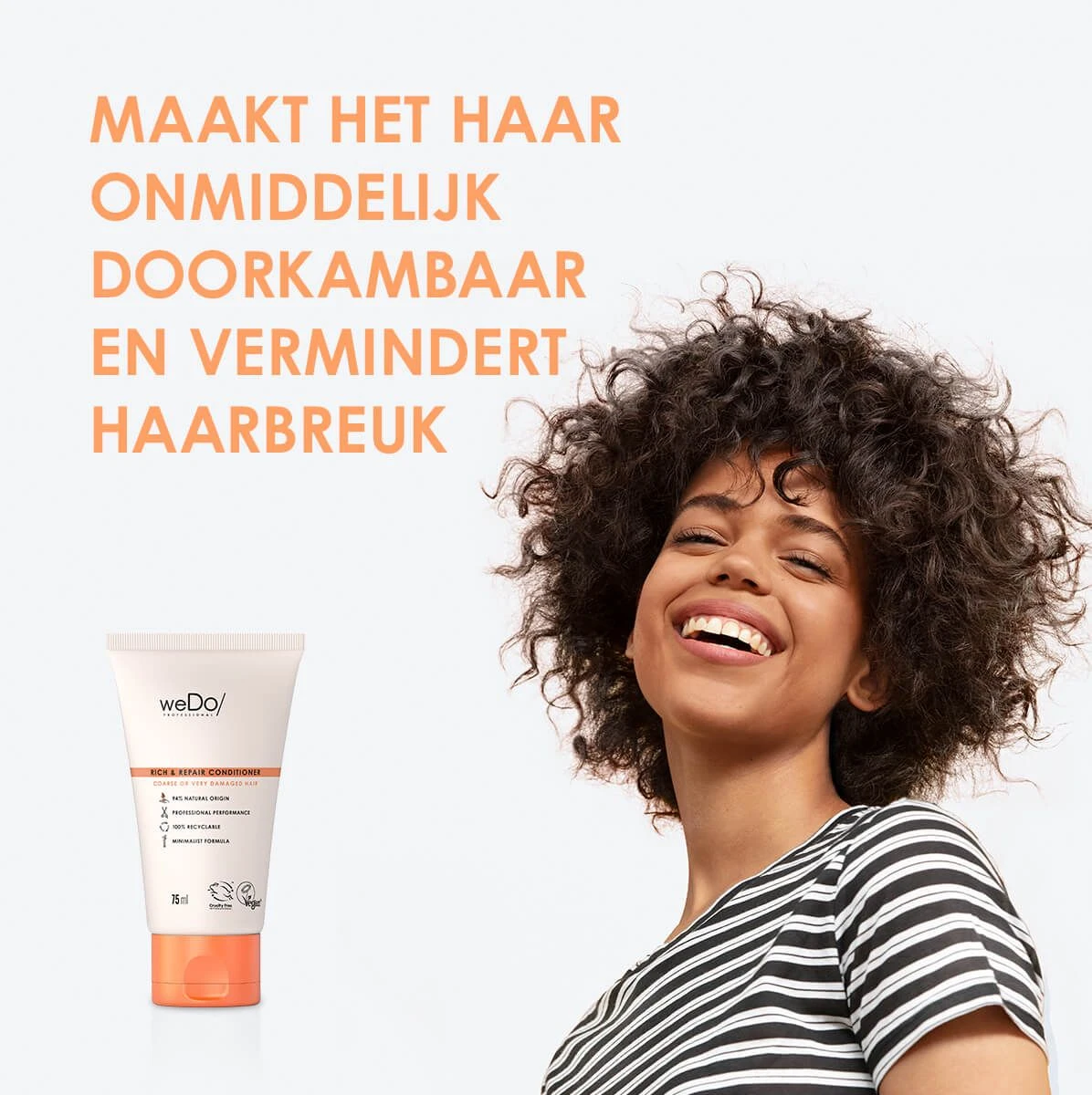 WeDo Rich & Repair Conditioner 75ml WeDo Rich & Repair Conditioner 75ml -Schwarzkopf Winkel wedo rich and repair conditioner 75 ml vermindert haarbreuk 5