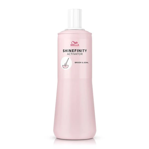 Wella ShineFinity Activator 2% Penseel & Kleurschaal1000ml Wella ShineFinity Activator 2% Penseel & Kleurschaal1000ml -Schwarzkopf Winkel wella professionals shinefinity brush bowl 1l packshot